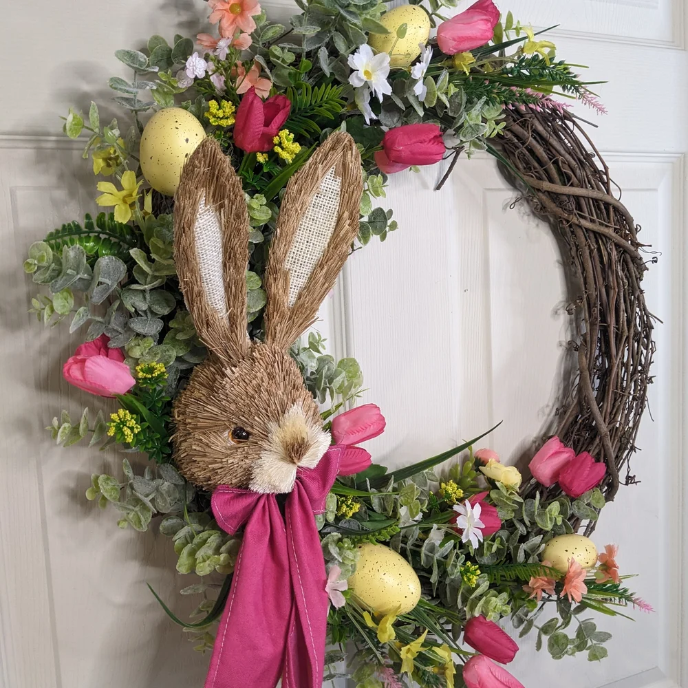 Spring Into Easter Wreath
